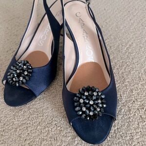 Elegant exceptional sling back shoes